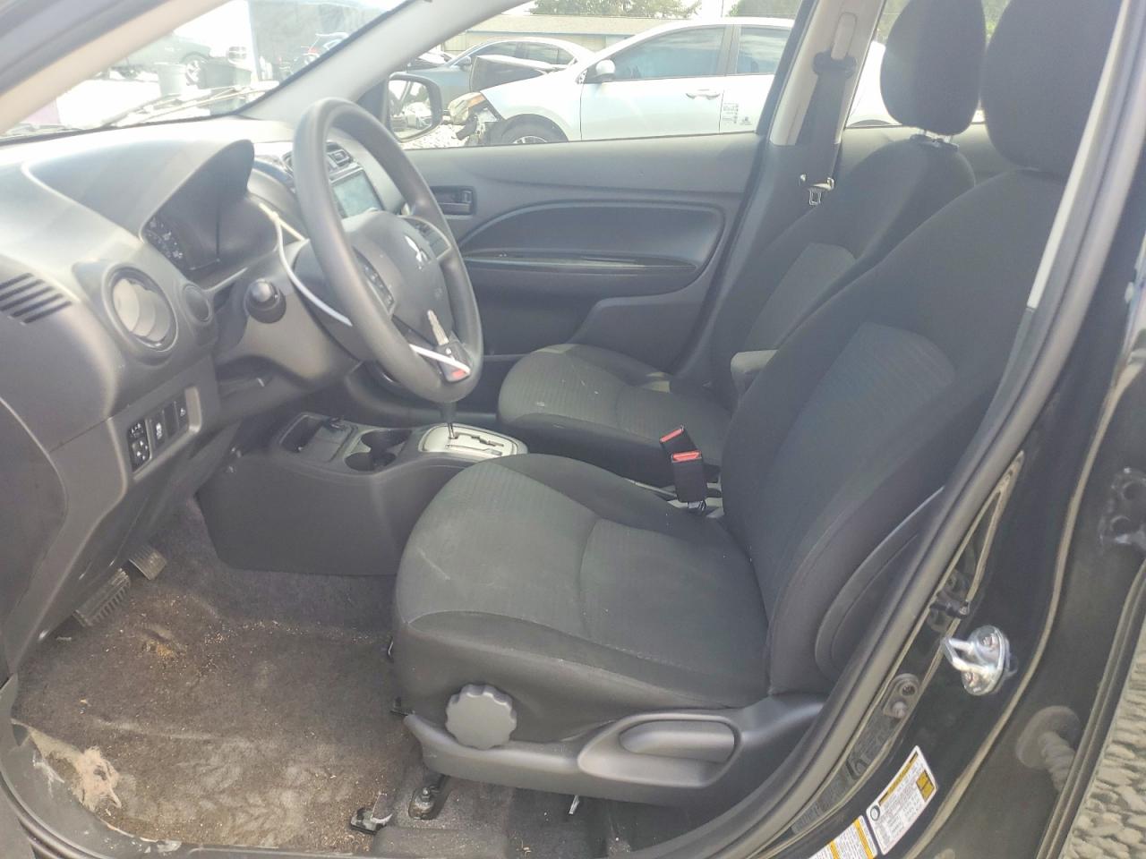 2023 Mitsubishi Mirage G4 Es Black vin: ML32FUFJ2PHF06512