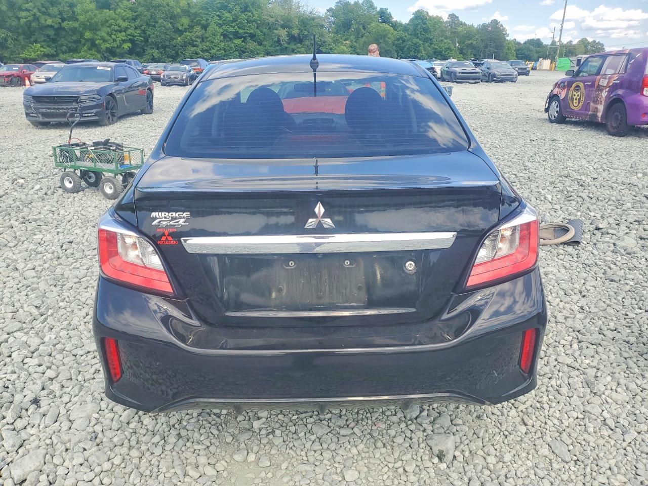 2023 Mitsubishi Mirage G4 Es Black vin: ML32FUFJ2PHF06512