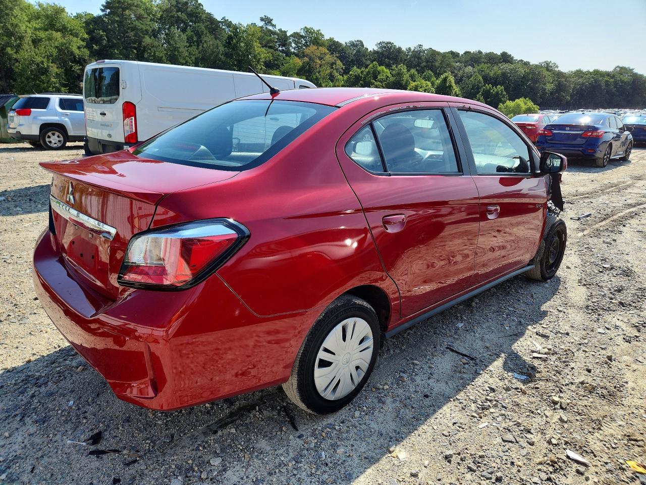 2024 Mitsubishi Mirage G4 Es Red vin: ML32FUFJ2RHF04519