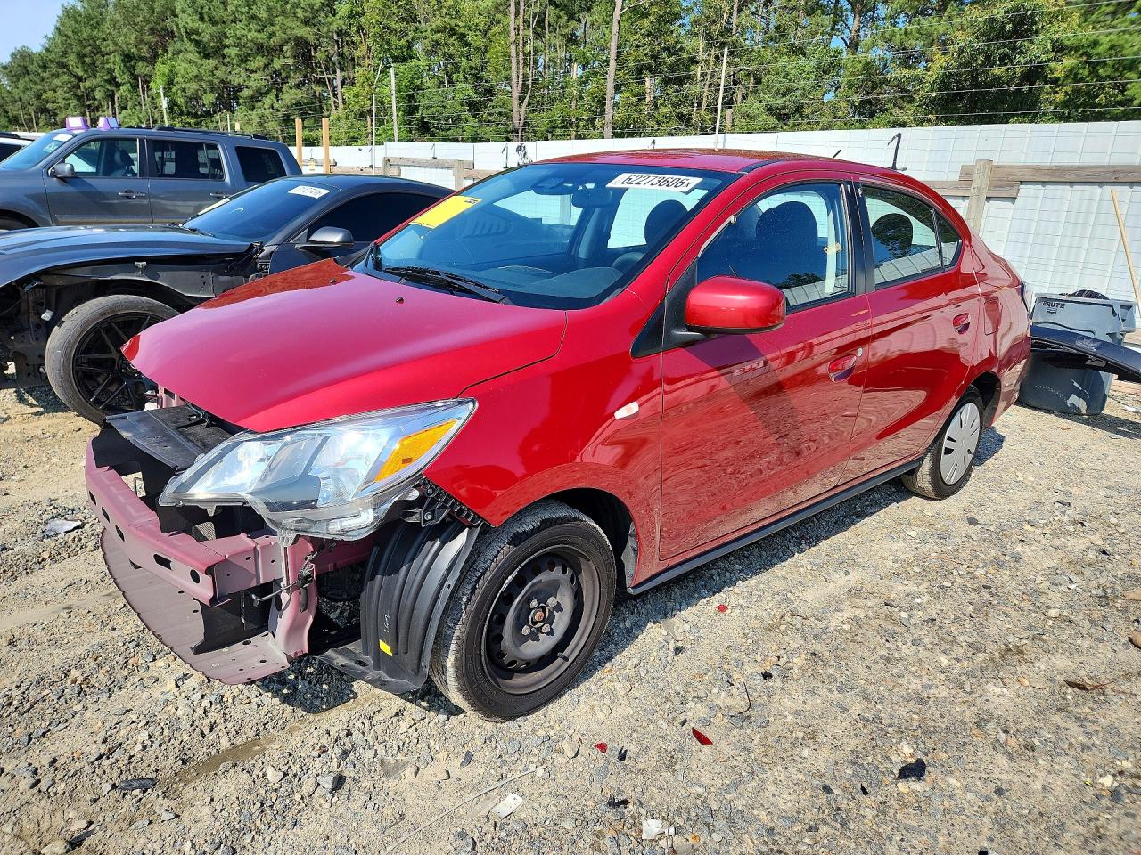 2024 Mitsubishi Mirage G4 Es Red vin: ML32FUFJ2RHF04519