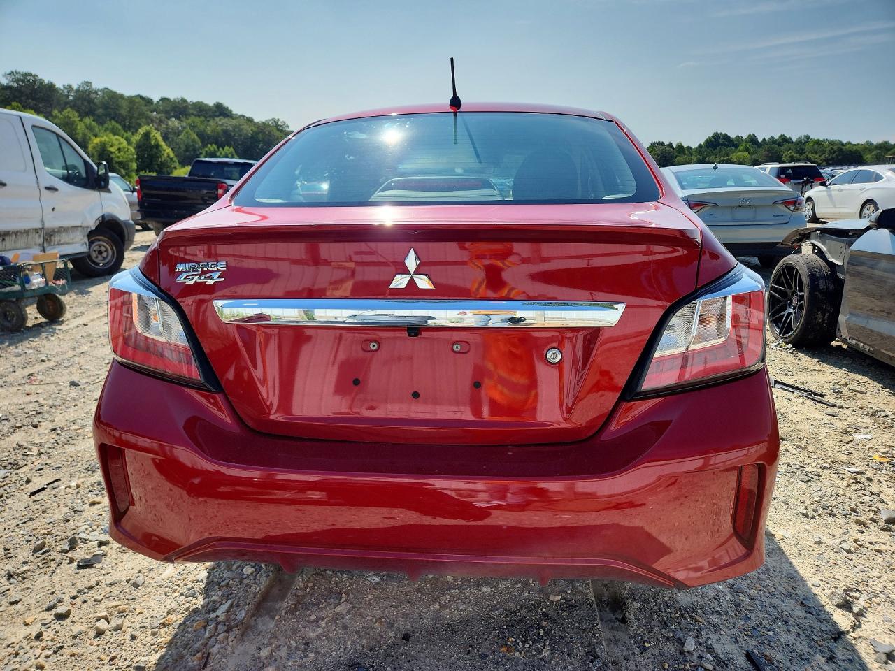 2024 Mitsubishi Mirage G4 Es Red vin: ML32FUFJ2RHF04519