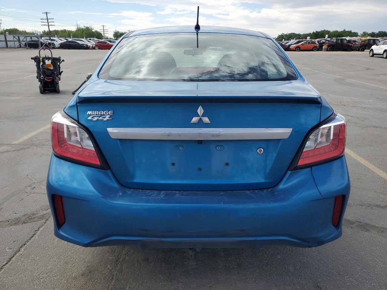 2024 Mitsubishi Mirage G4 Es Blue vin: ML32FUFJ3RHF16002