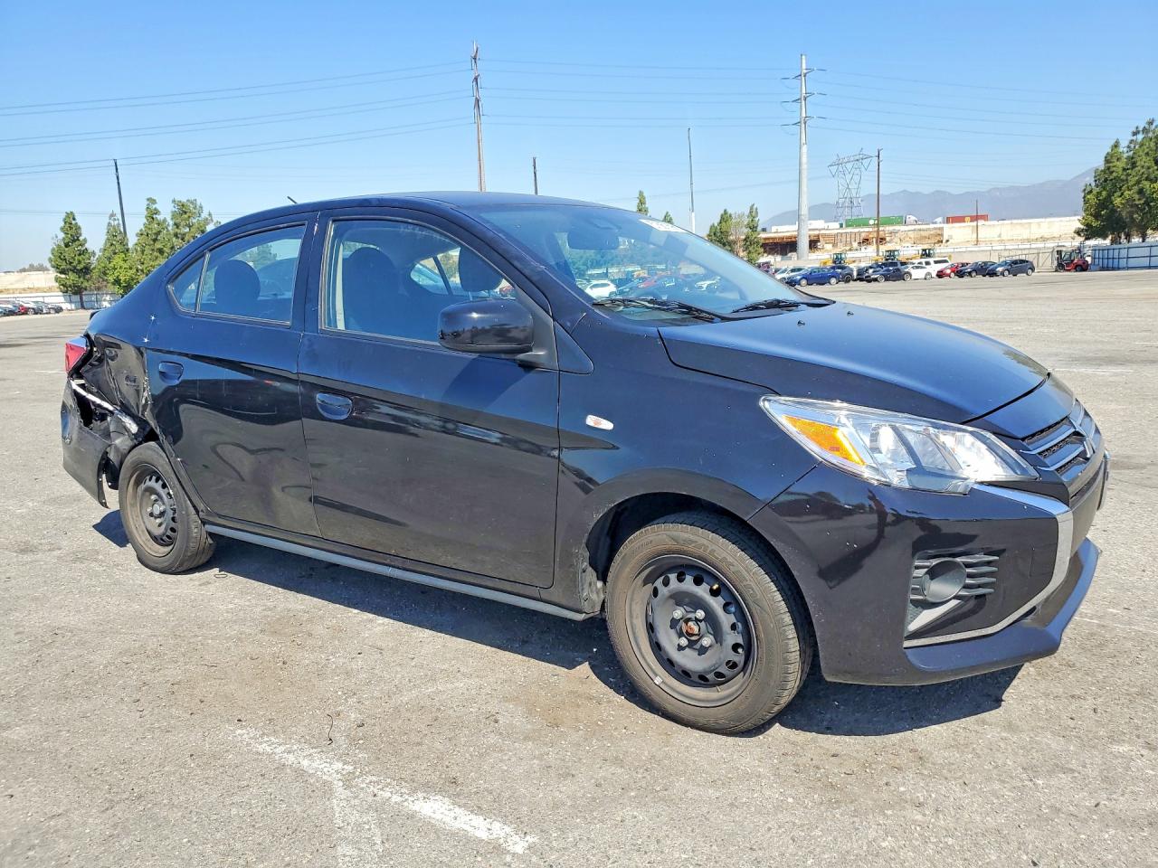 2024 Mitsubishi Mirage G4 Es/g4 Le/g4 Black Edition Black vin: ML32FUFJ5RHF16308