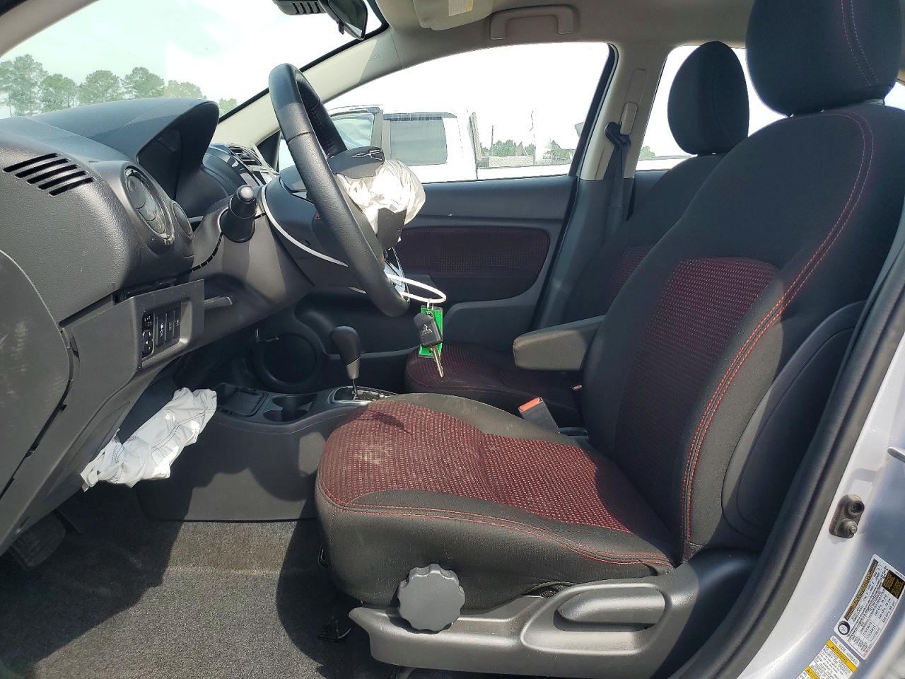 2024 Mitsubishi Mirage G4 Es Silver vin: ML32FUFJ5RHF19211