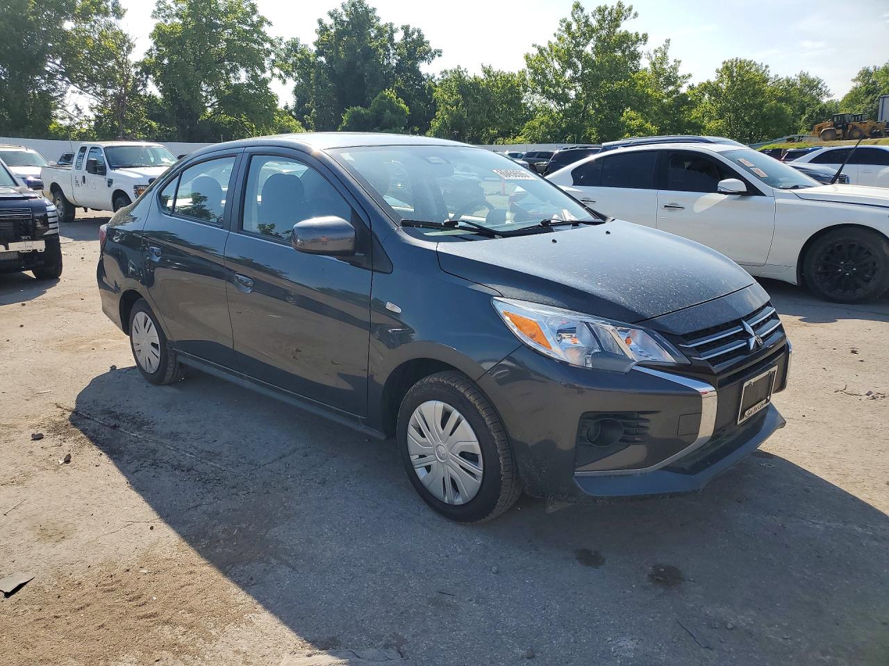2024 Mitsubishi Mirage G4 Es Gray vin: ML32FUFJ6RHF13823