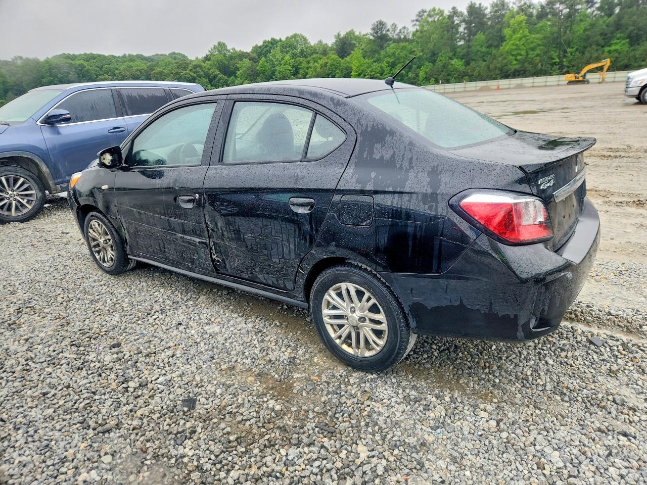 2022 Mitsubishi Mirage G4 Es Черный vin: ML32FUFJ7NHF03926