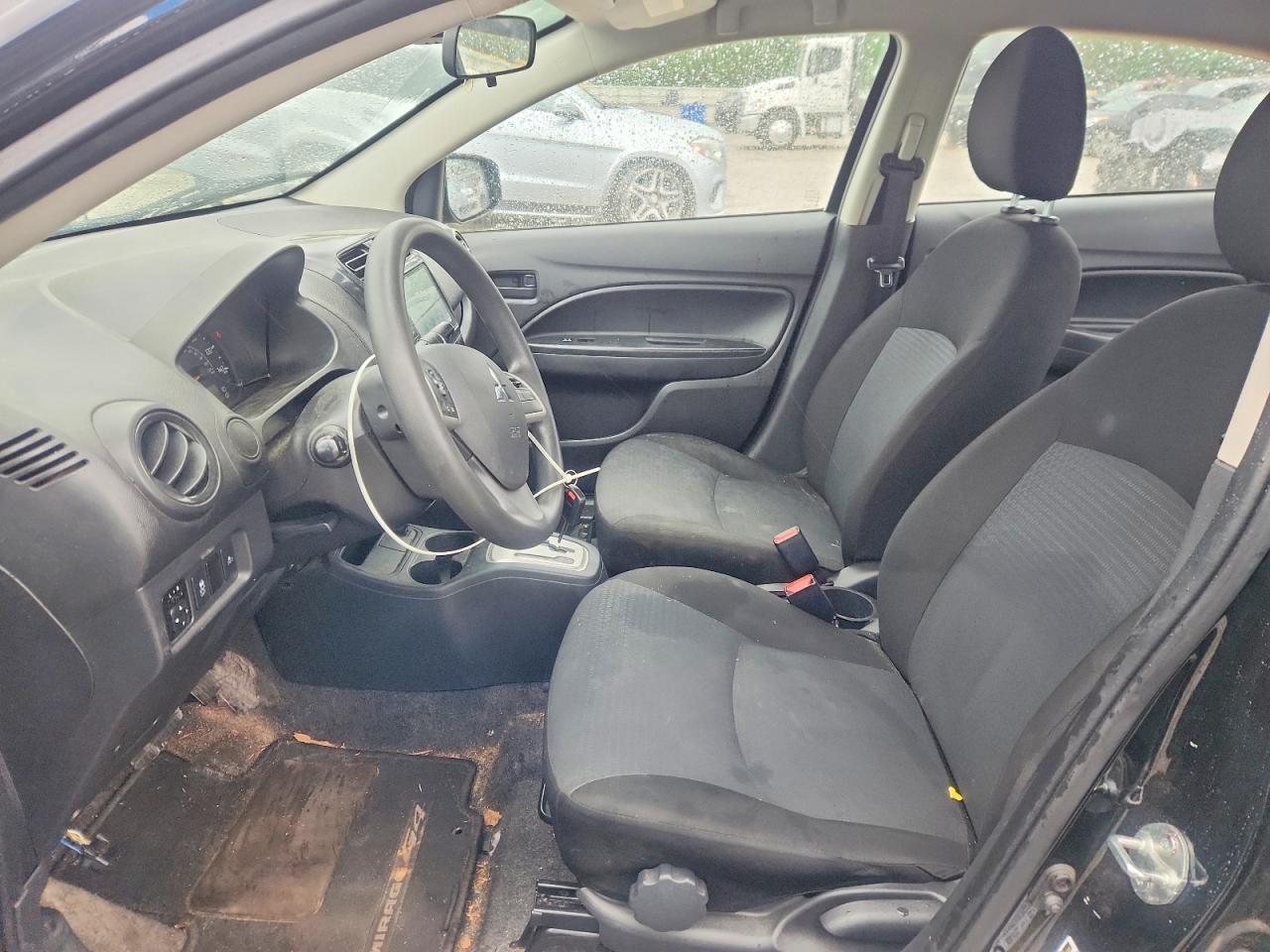 2022 Mitsubishi Mirage G4 Es Черный vin: ML32FUFJ7NHF03926