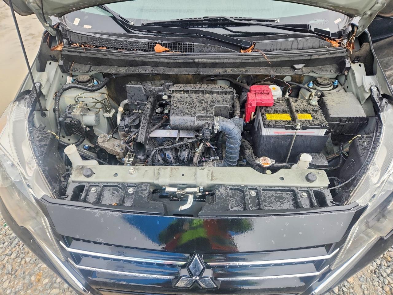 2022 Mitsubishi Mirage G4 Es Черный vin: ML32FUFJ7NHF03926