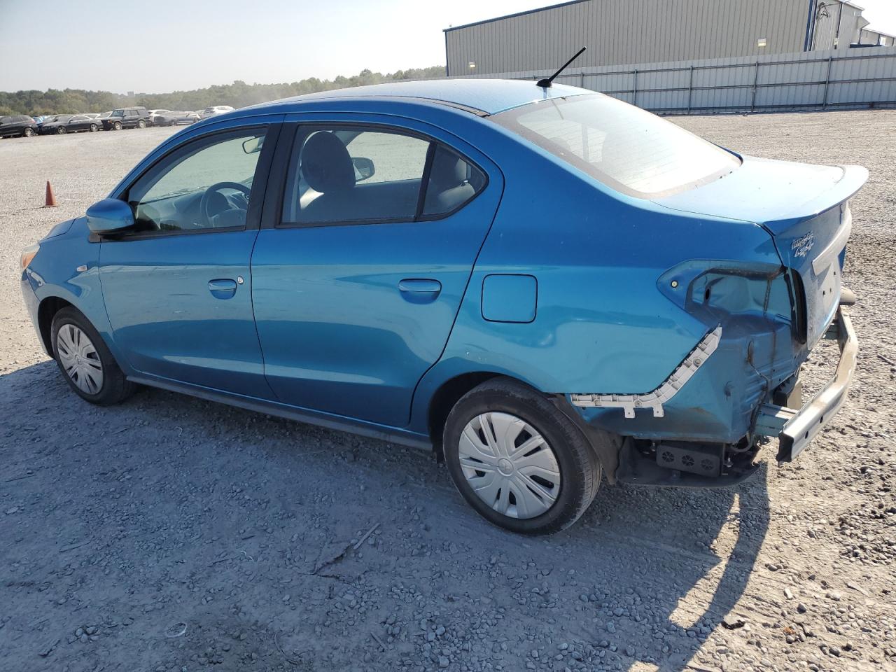 2022 Mitsubishi Mirage G4 Es Синий vin: ML32FUFJ7NHF06664