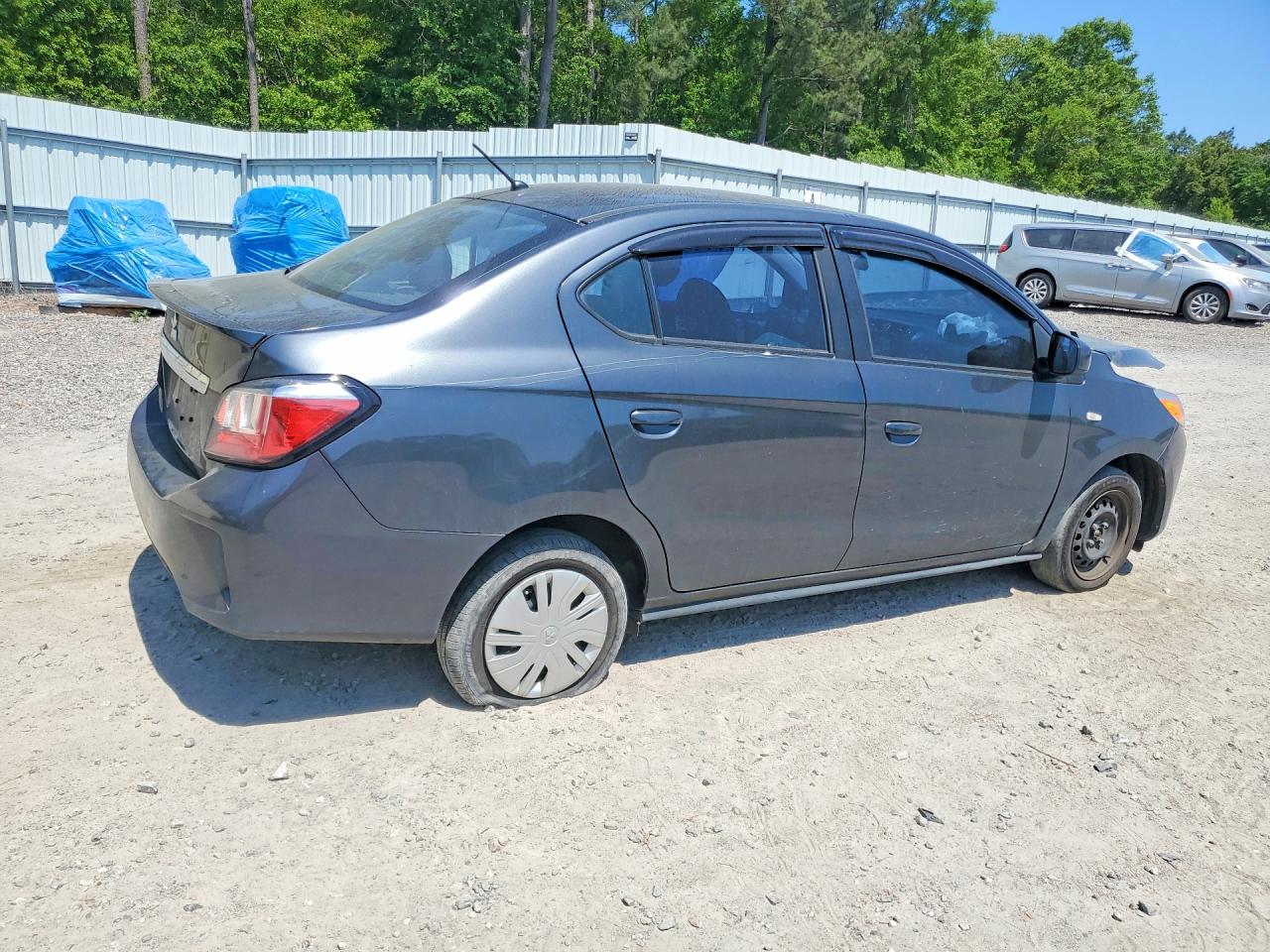 2024 Mitsubishi Mirage Black vin: ML32FUFJ7RHF01194