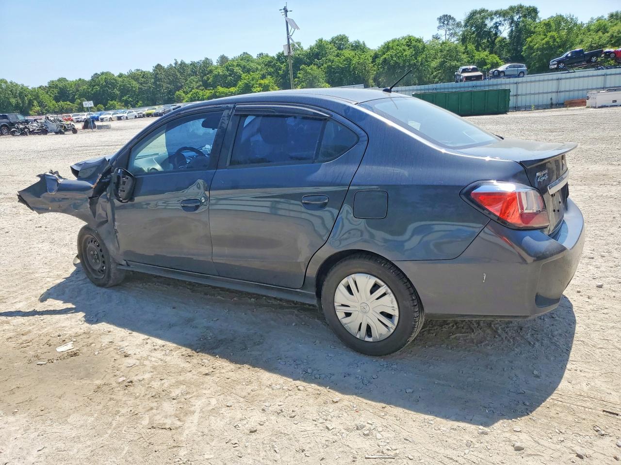 2024 Mitsubishi Mirage Black vin: ML32FUFJ7RHF01194