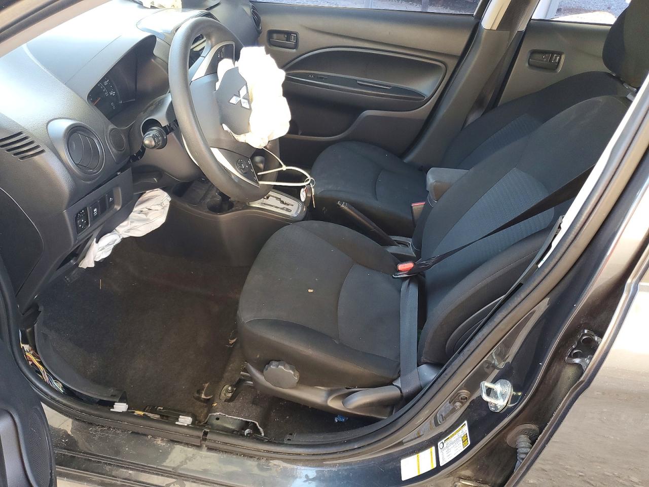 2024 Mitsubishi Mirage Black vin: ML32FUFJ7RHF01194