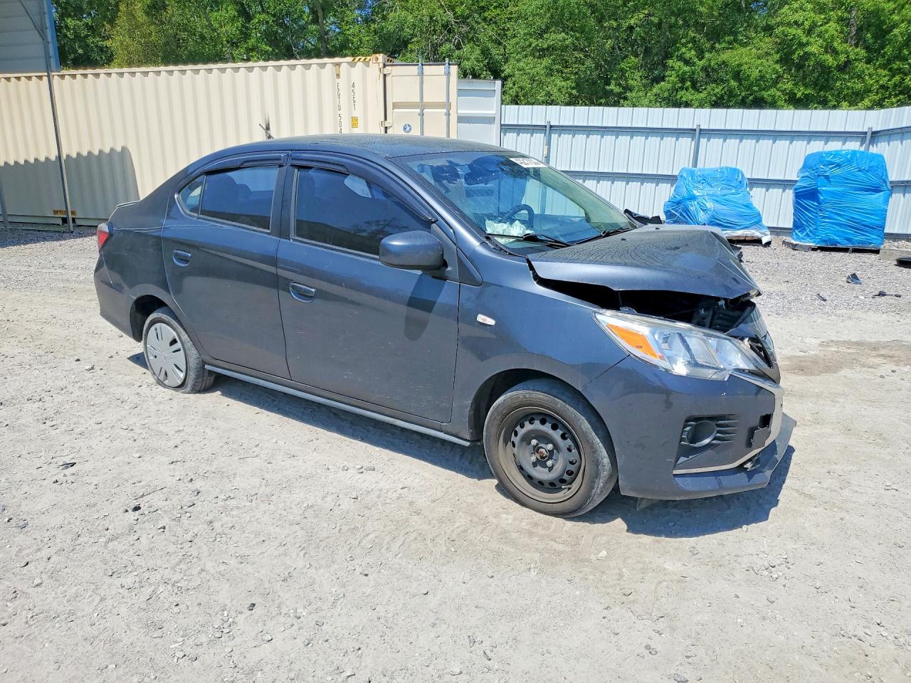 2024 Mitsubishi Mirage Black vin: ML32FUFJ7RHF01194