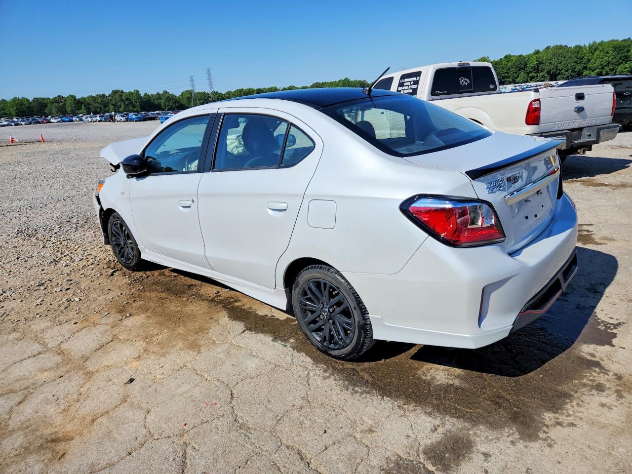 2024 Mitsubishi Mirage G4 Es White vin: ML32FUFJ7RHF14821