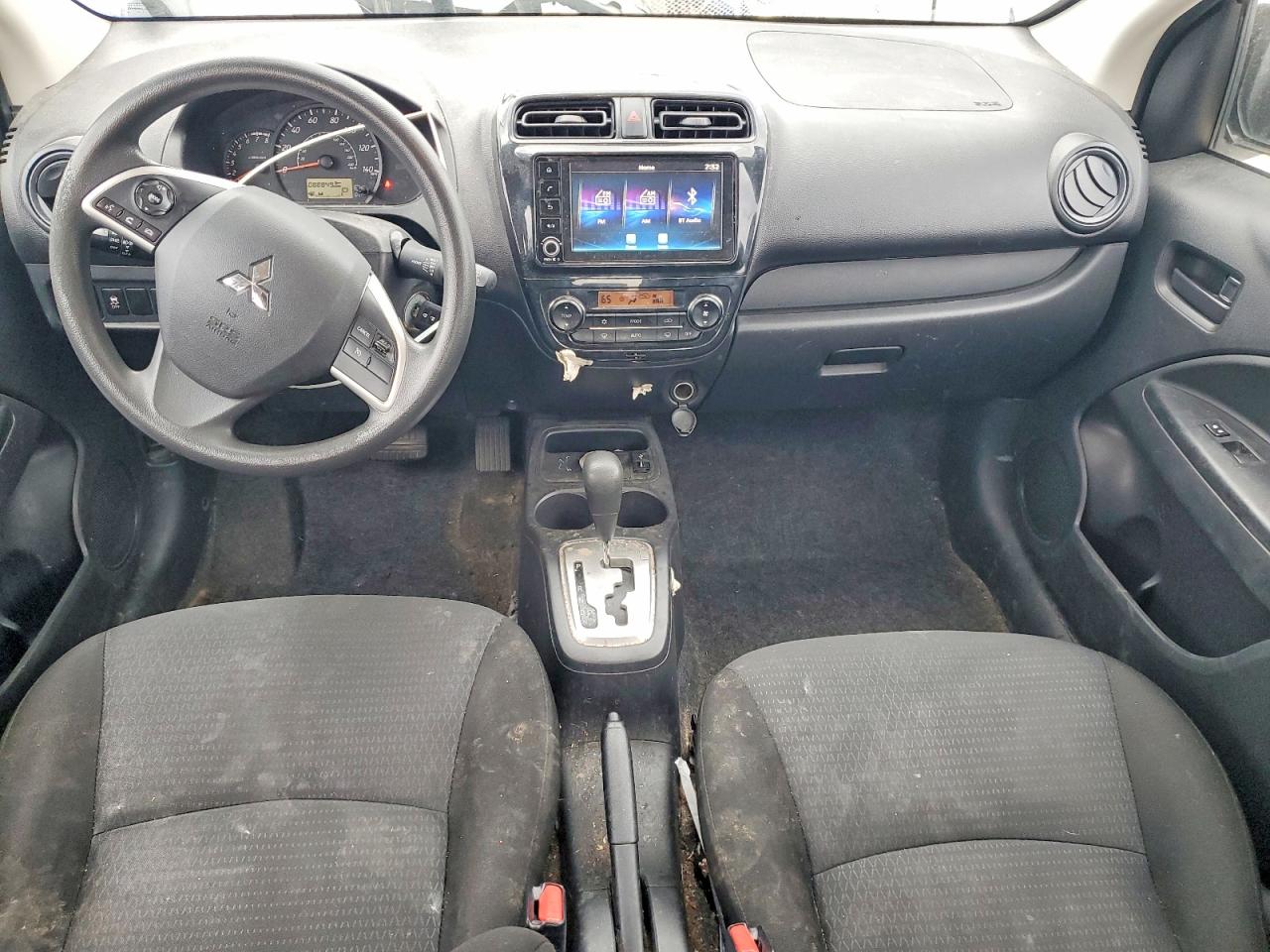 2022 Mitsubishi Mirage G4 Es Silver vin: ML32FUFJ9NHF02857