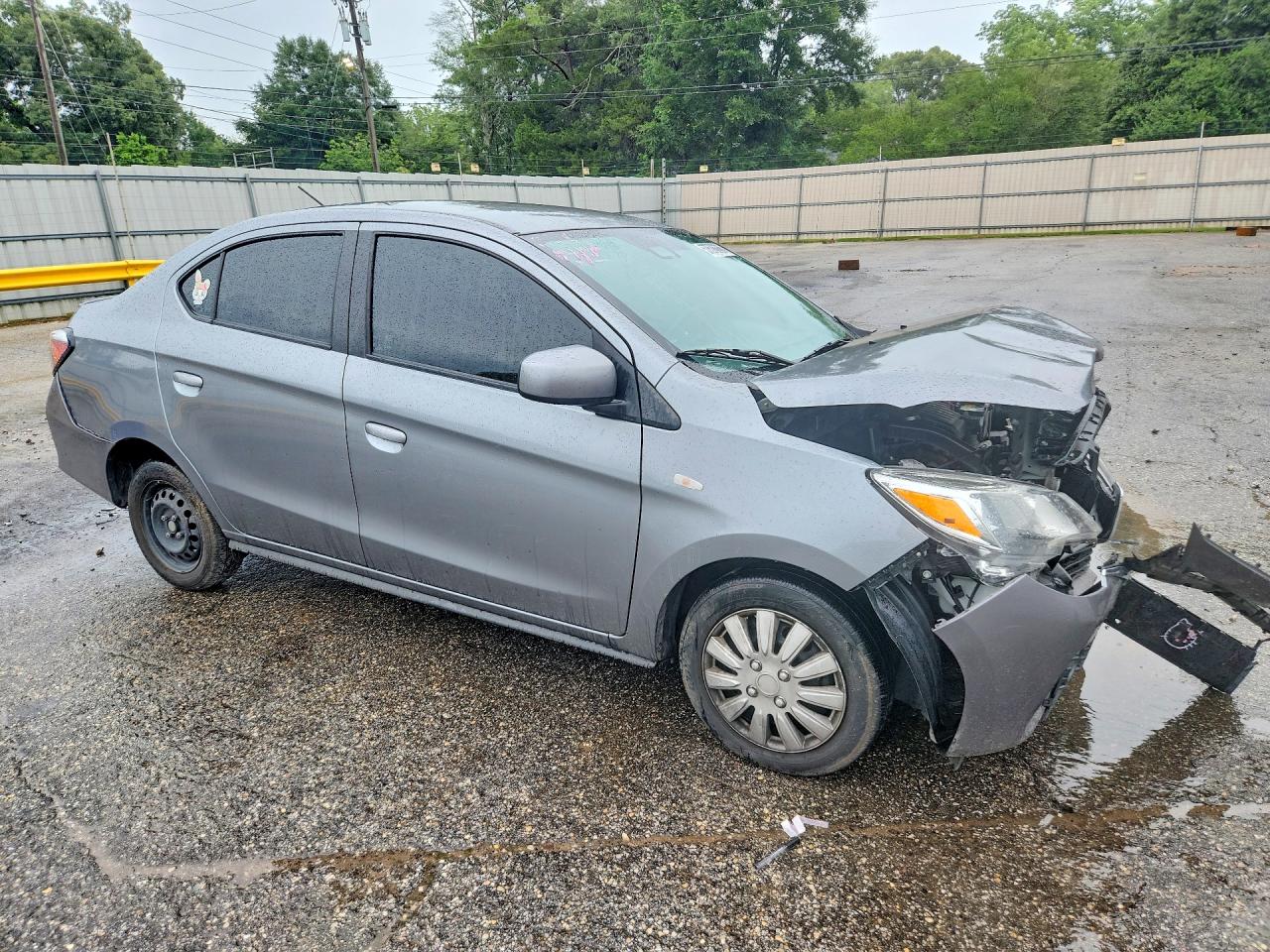 2023 Mitsubishi Mirage G4 Es Gray vin: ML32FUFJ9PHF03686