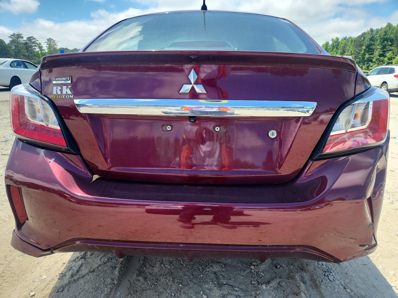2021 Mitsubishi Mirage G4 Es Purple vin: ML32FUFJXMHF04535