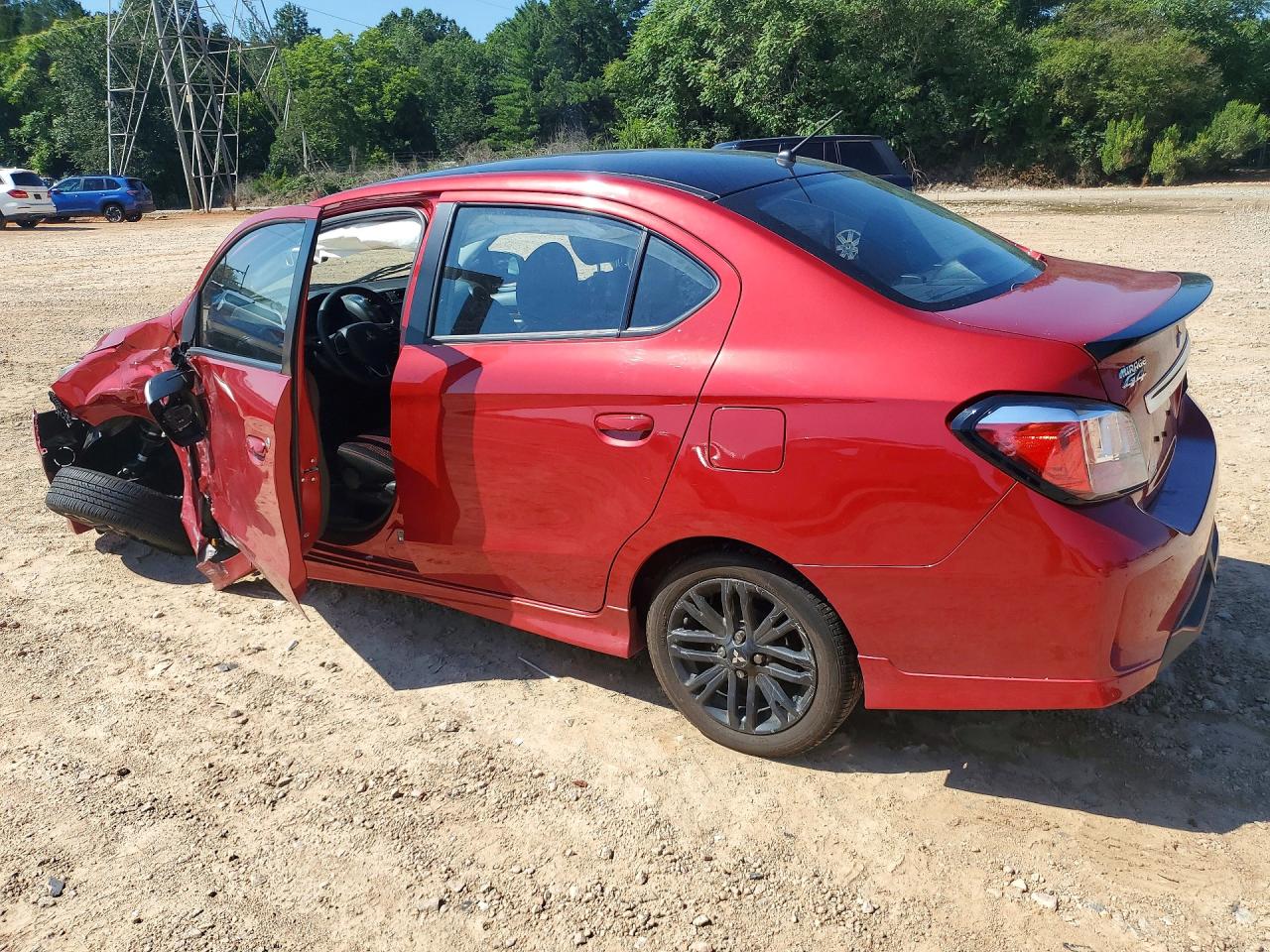 2024 Mitsubishi Mirage G4 Es Red vin: ML32FUFJXRHF03330