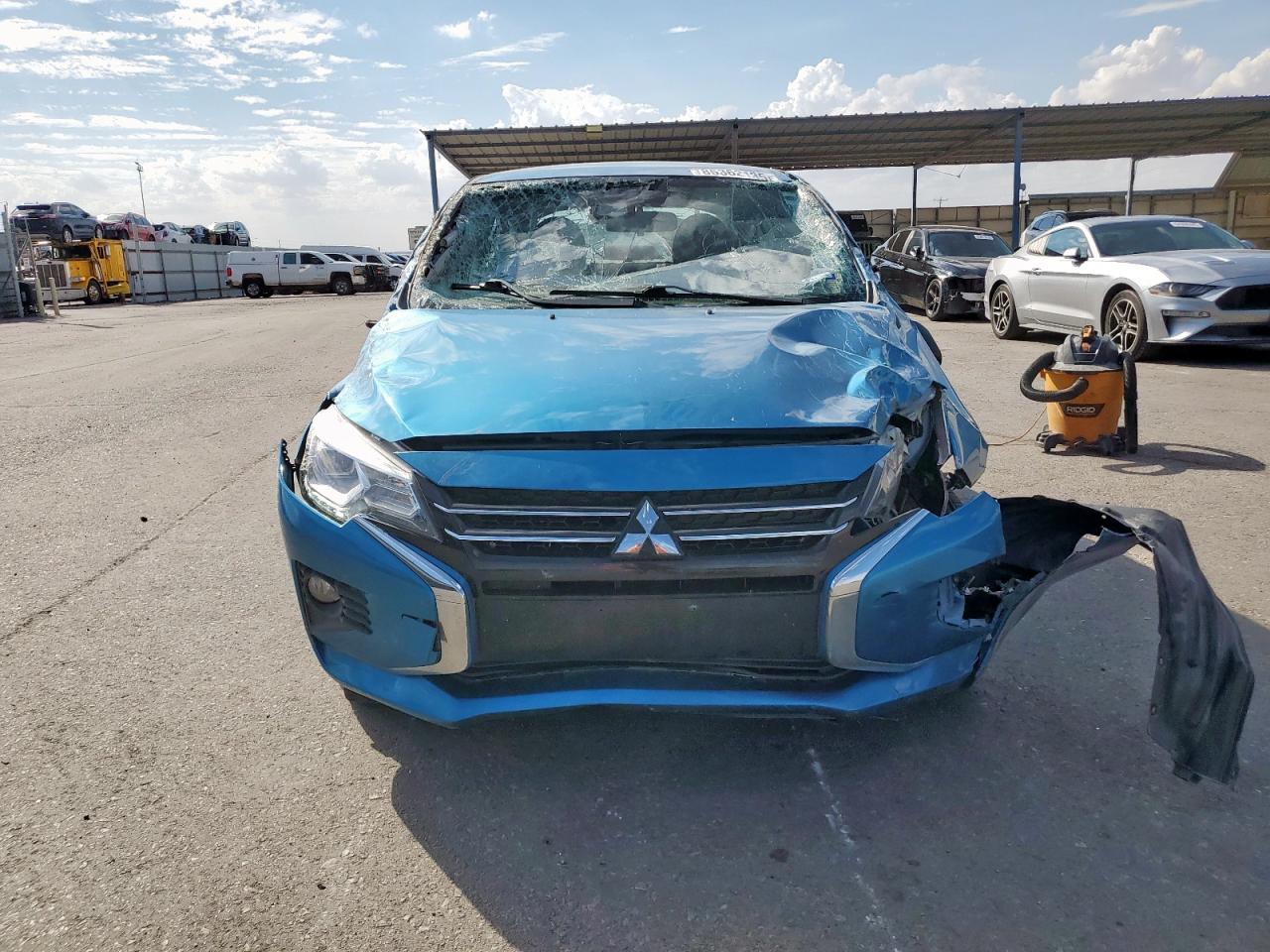 2022 Mitsubishi Mirage G4 Se Синий vin: ML32FVFJ1NHF07914