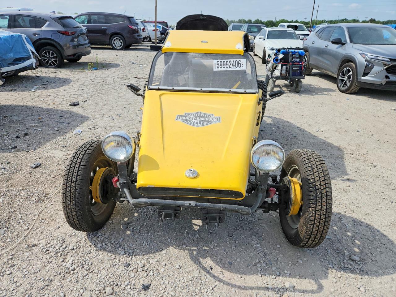 1982 Volkswagen Dune Buggy Yellow vin: MV1N552871ND