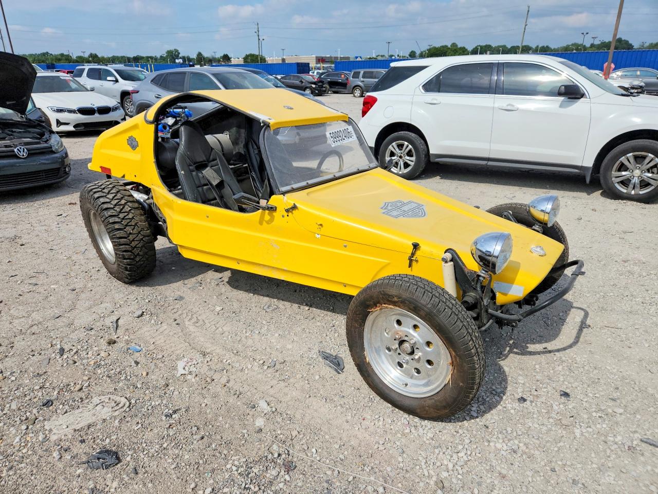 1982 Volkswagen Dune Buggy Yellow vin: MV1N552871ND