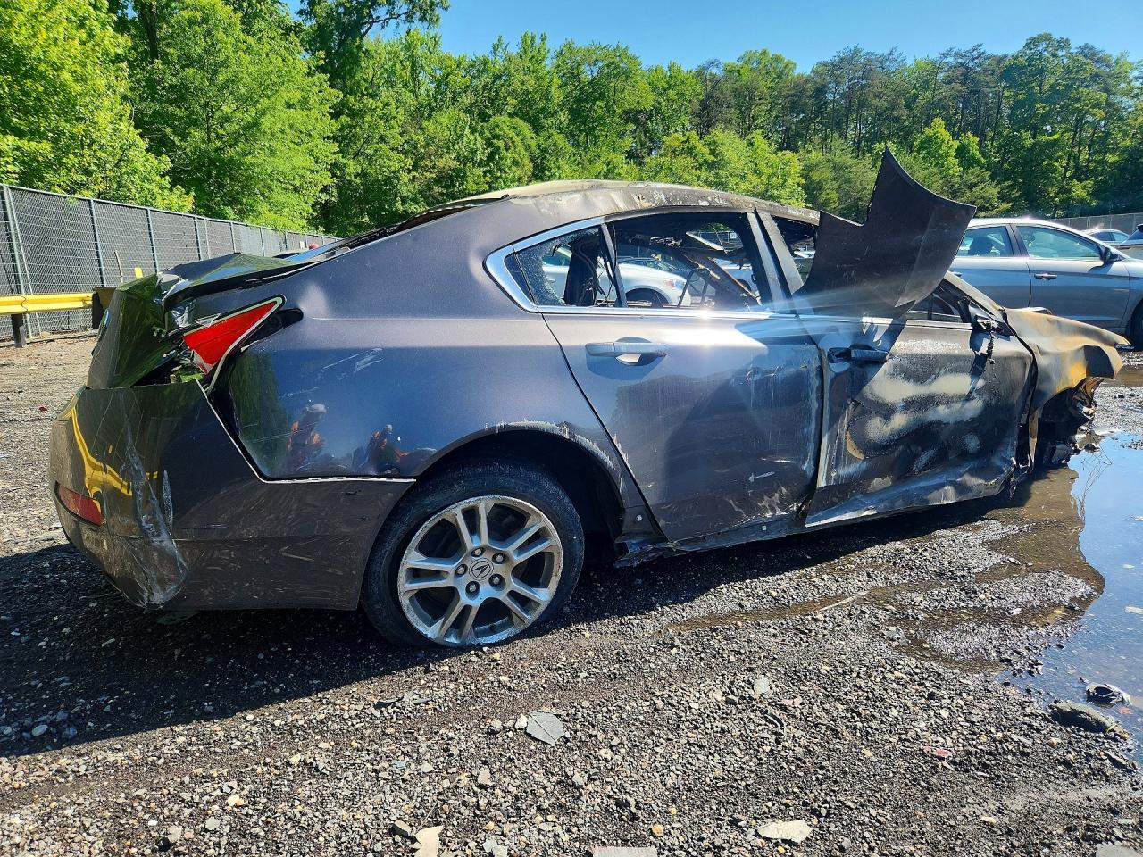 2010 Acura Tl Серый vin: N0V1N53215346