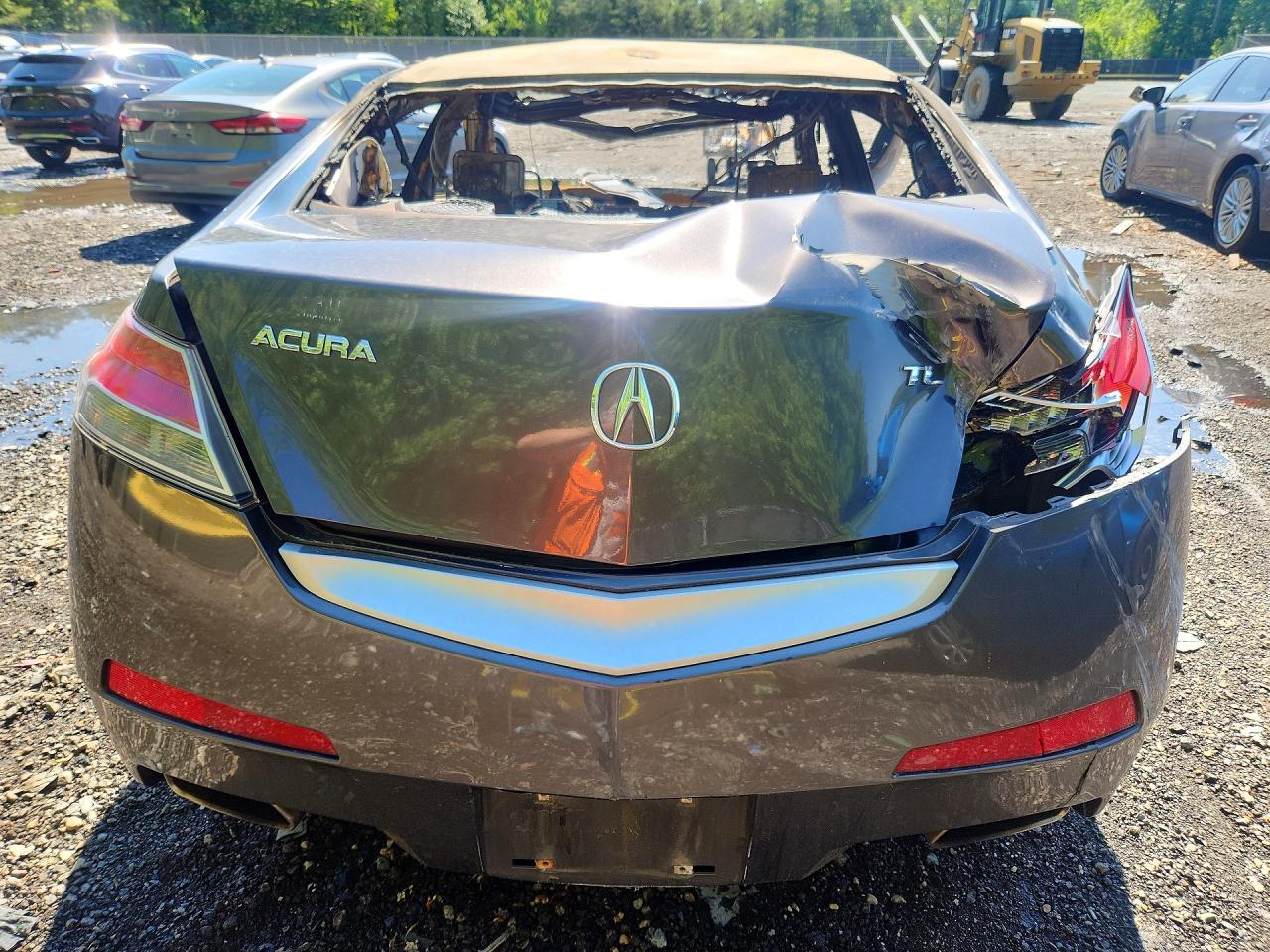 2010 Acura Tl Серый vin: N0V1N53215346