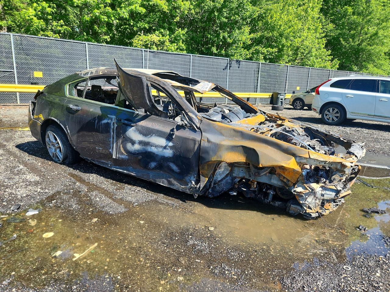 2010 Acura Tl Серый vin: N0V1N53215346