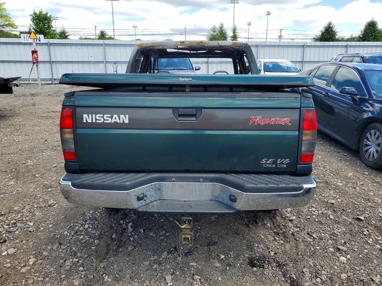 2000 Nissan Frontier Xe Green vin: N0V1N53981506