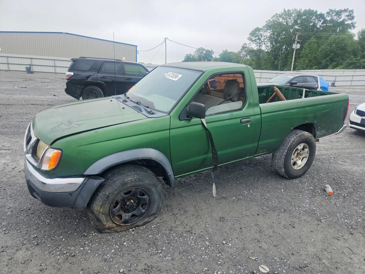 1998 Nissan Frontier Green vin: NCS109383