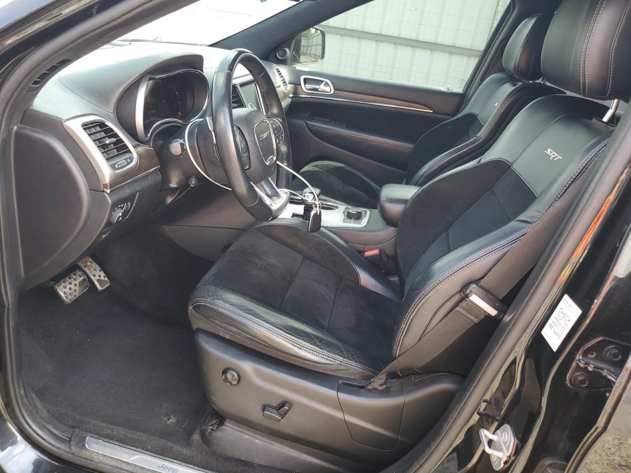 2015 Jeep Grand Cherokee Srt-8 Black vin: NJ1488E