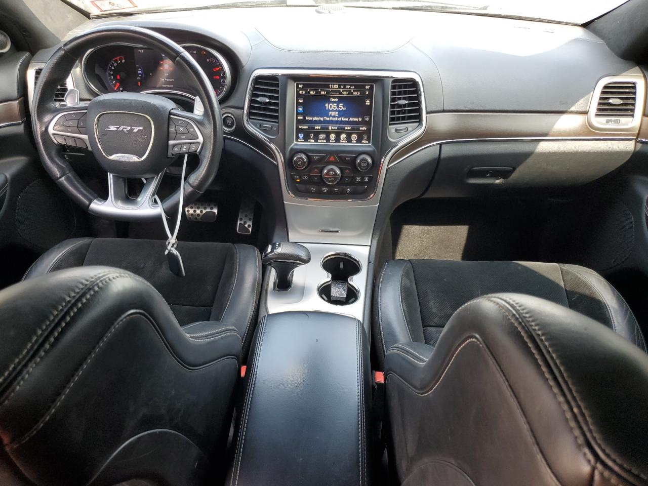 2015 Jeep Grand Cherokee Srt-8 Black vin: NJ1488E
