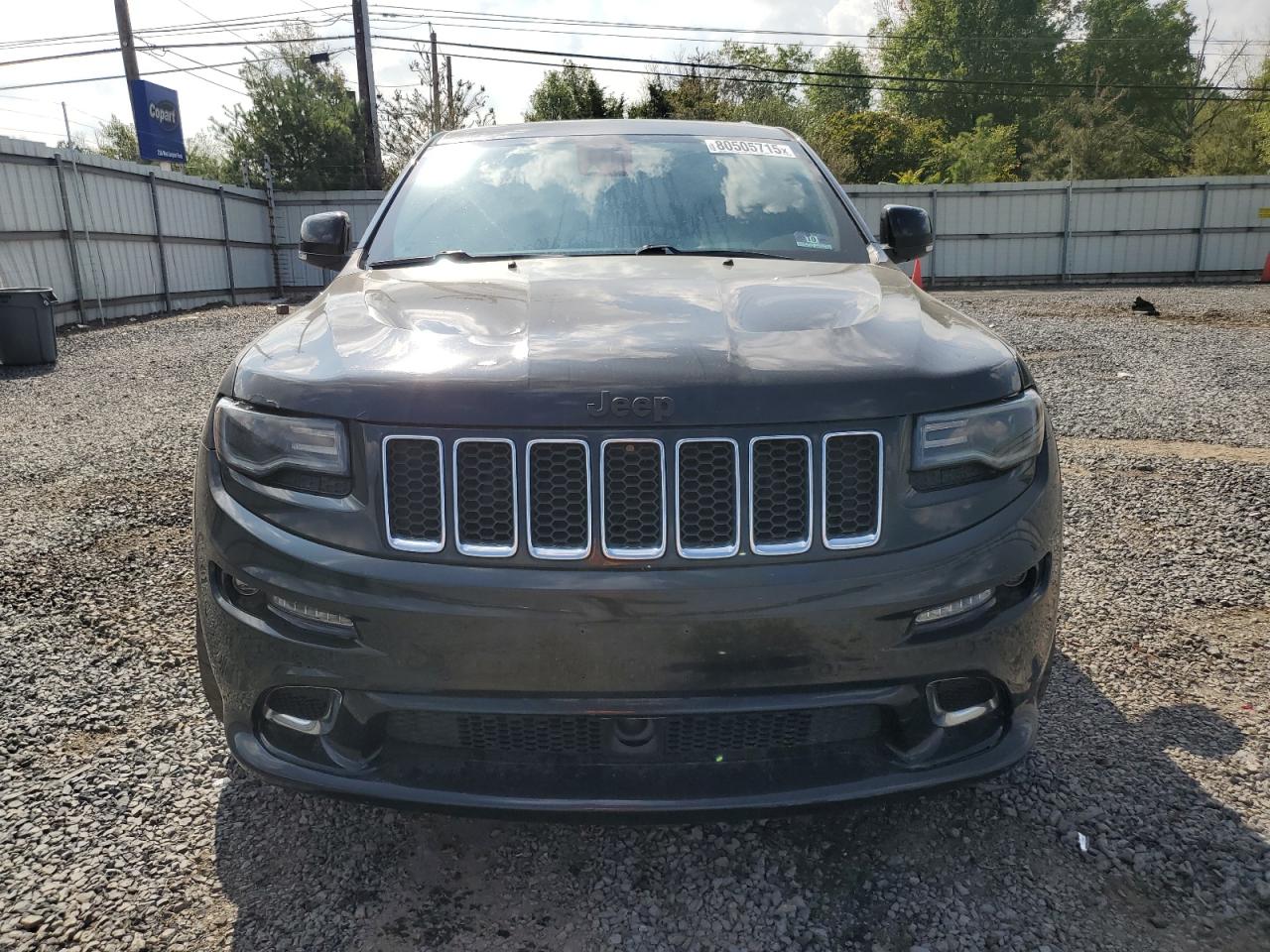 2015 Jeep Grand Cherokee Srt-8 Black vin: NJ1488E
