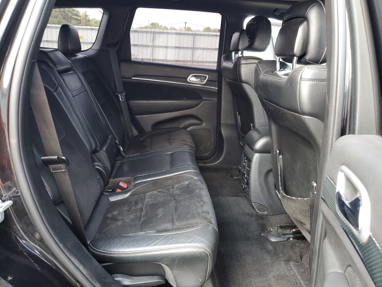 2015 Jeep Grand Cherokee Srt-8 Black vin: NJ1488E