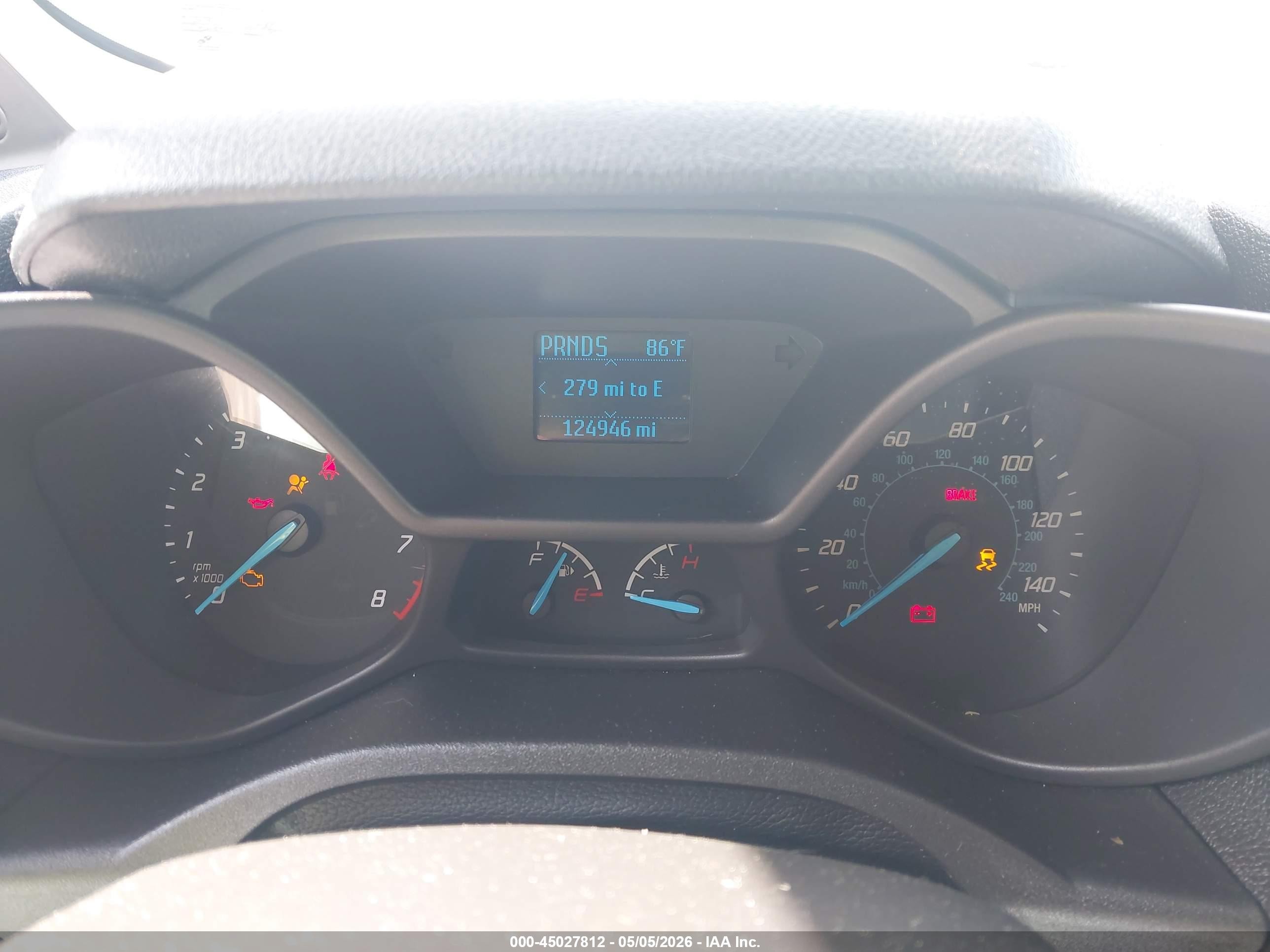 2014 Ford Transit Connect Xlt White vin: NM0AE8F73E1146013