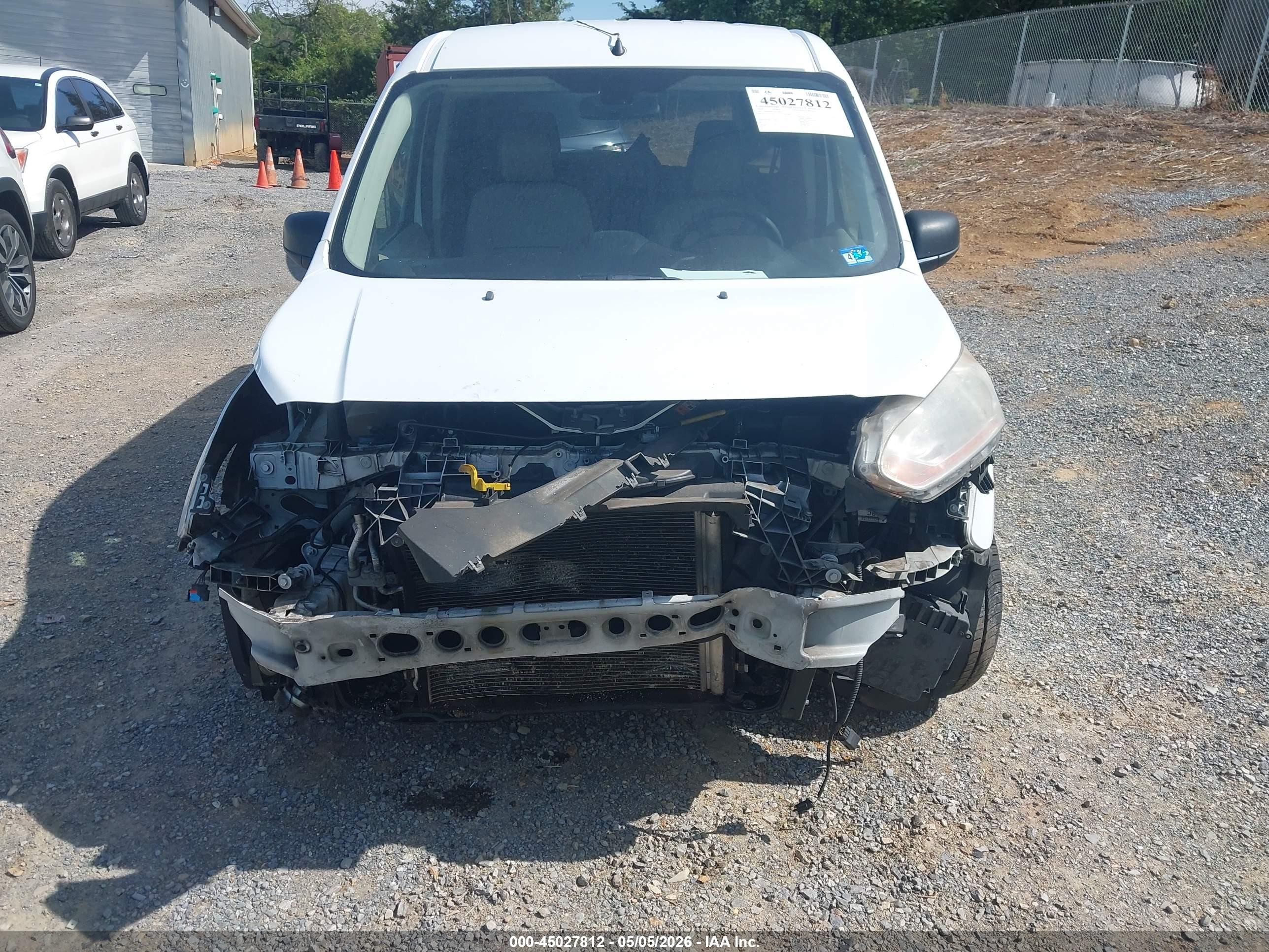 2014 Ford Transit Connect Xlt White vin: NM0AE8F73E1146013