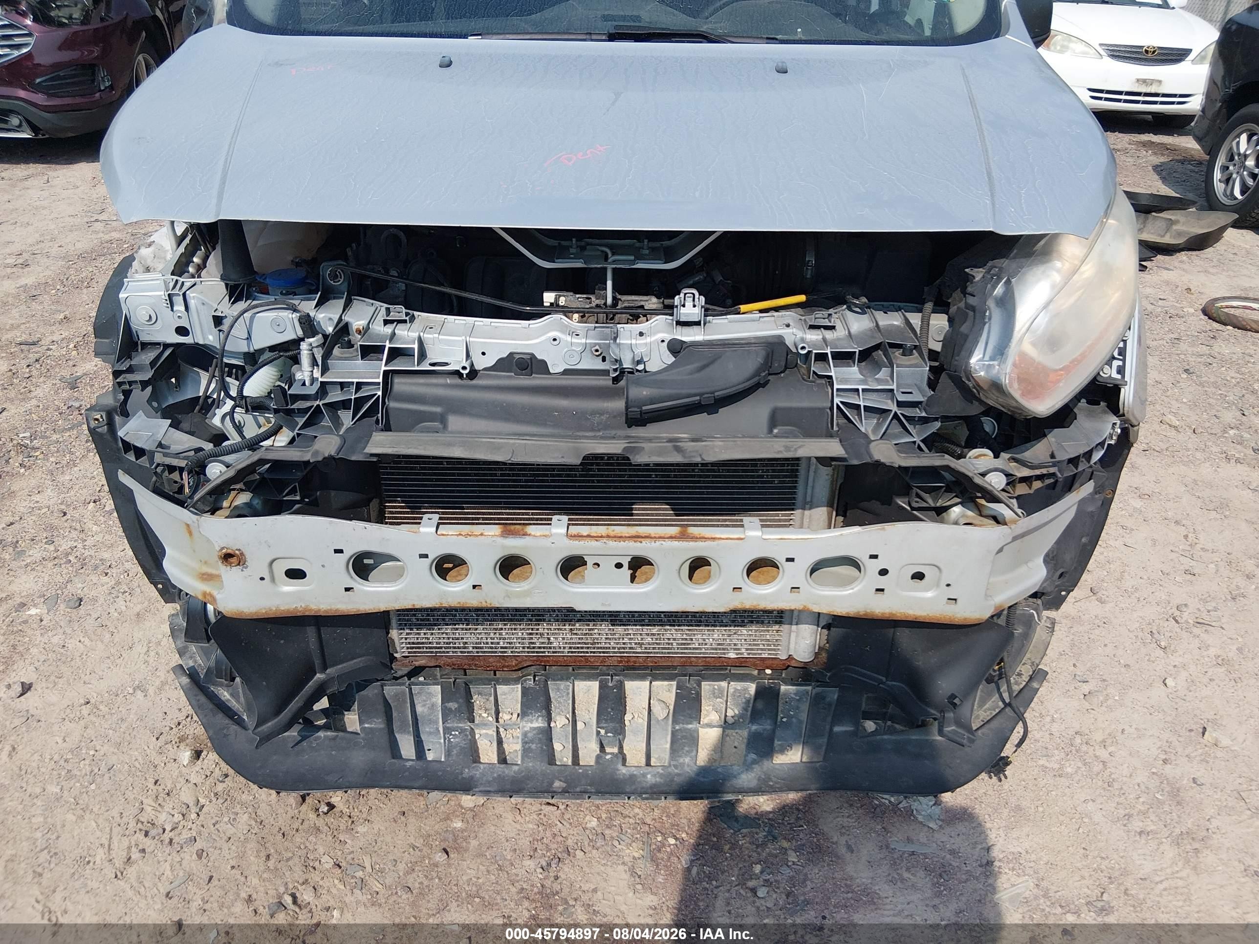 2014 Ford Transit Connect Xlt Серебряный vin: NM0AE8F75E1150371