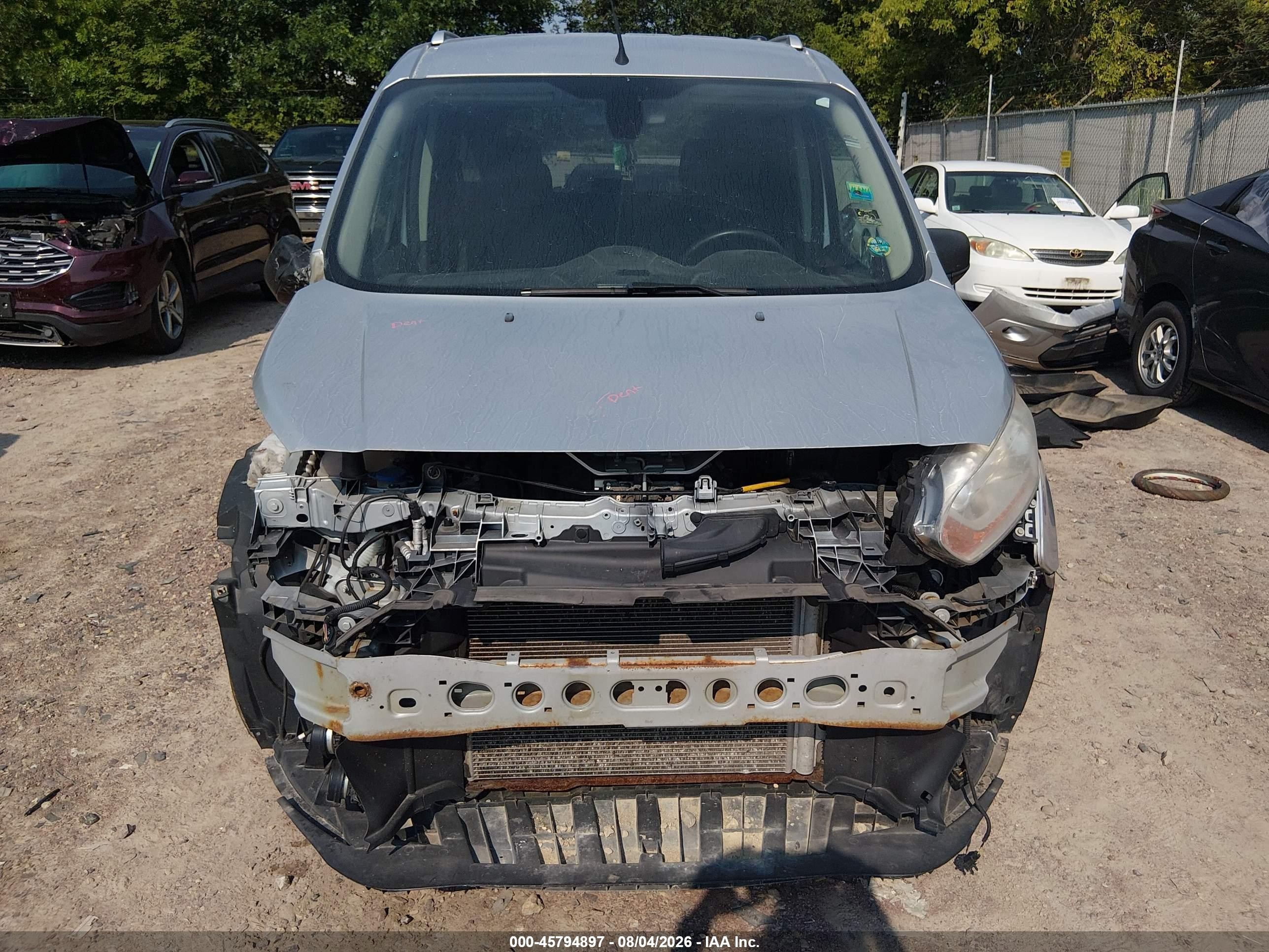 2014 Ford Transit Connect Xlt Серебряный vin: NM0AE8F75E1150371