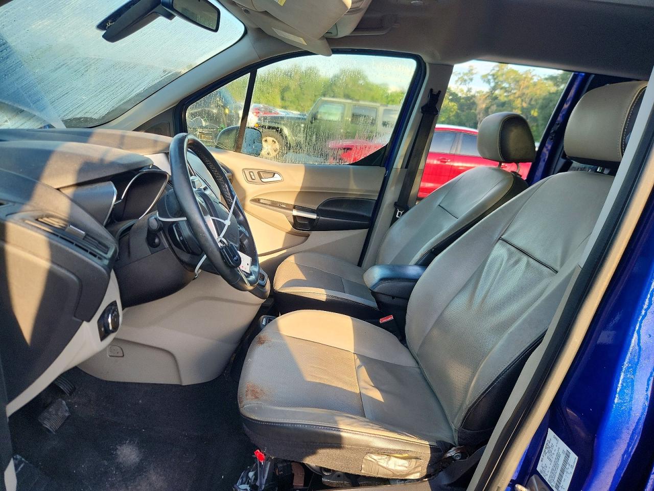 2014 Ford Transit Connect Xlt Blue vin: NM0AE8F76E1142473
