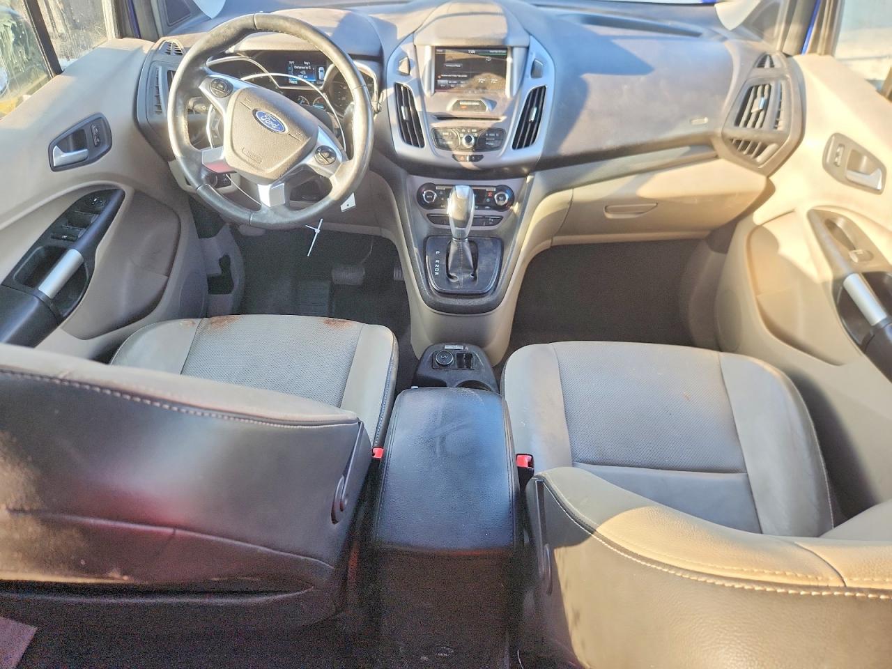 2014 Ford Transit Connect Xlt Blue vin: NM0AE8F76E1142473