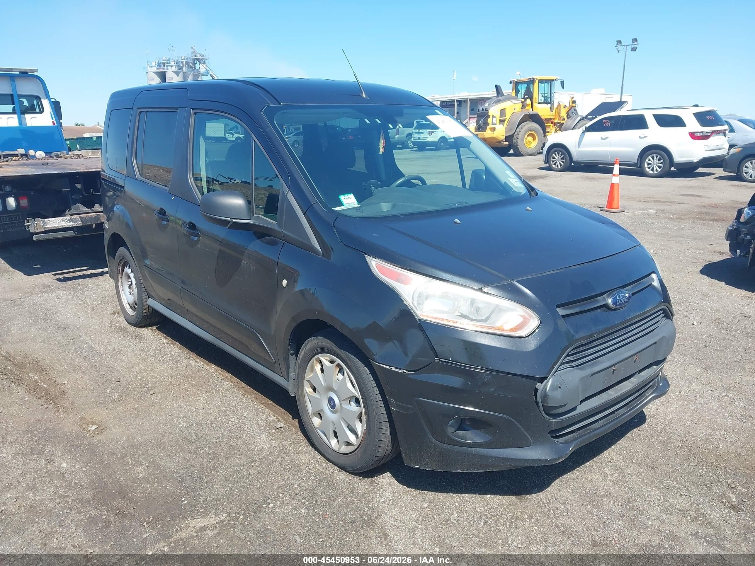 2014 Ford Transit Connect Xlt Black vin: NM0AE8F7XE1148714
