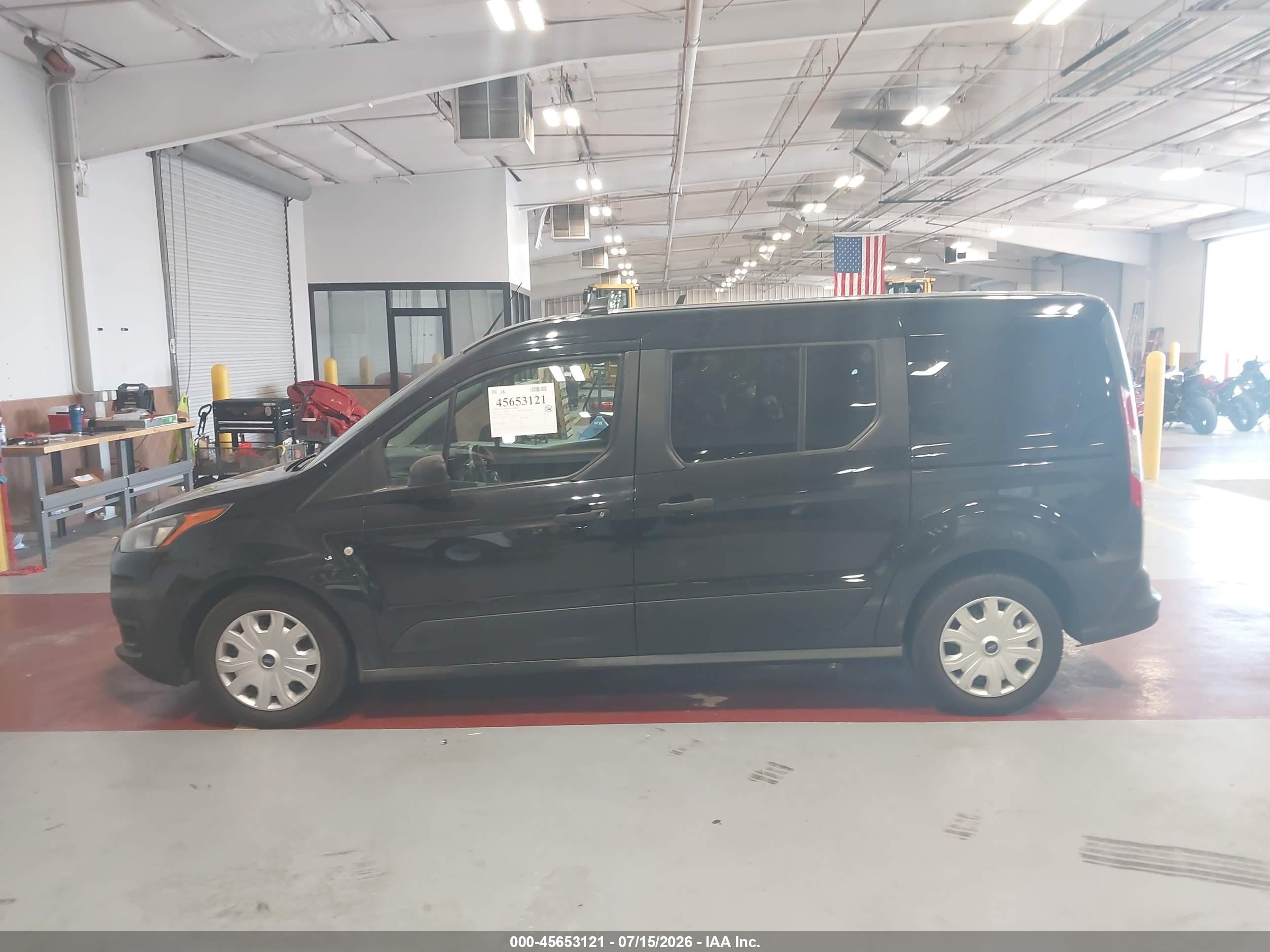 2020 Ford Transit Connect   Black vin: NM0GE9E24L1478304