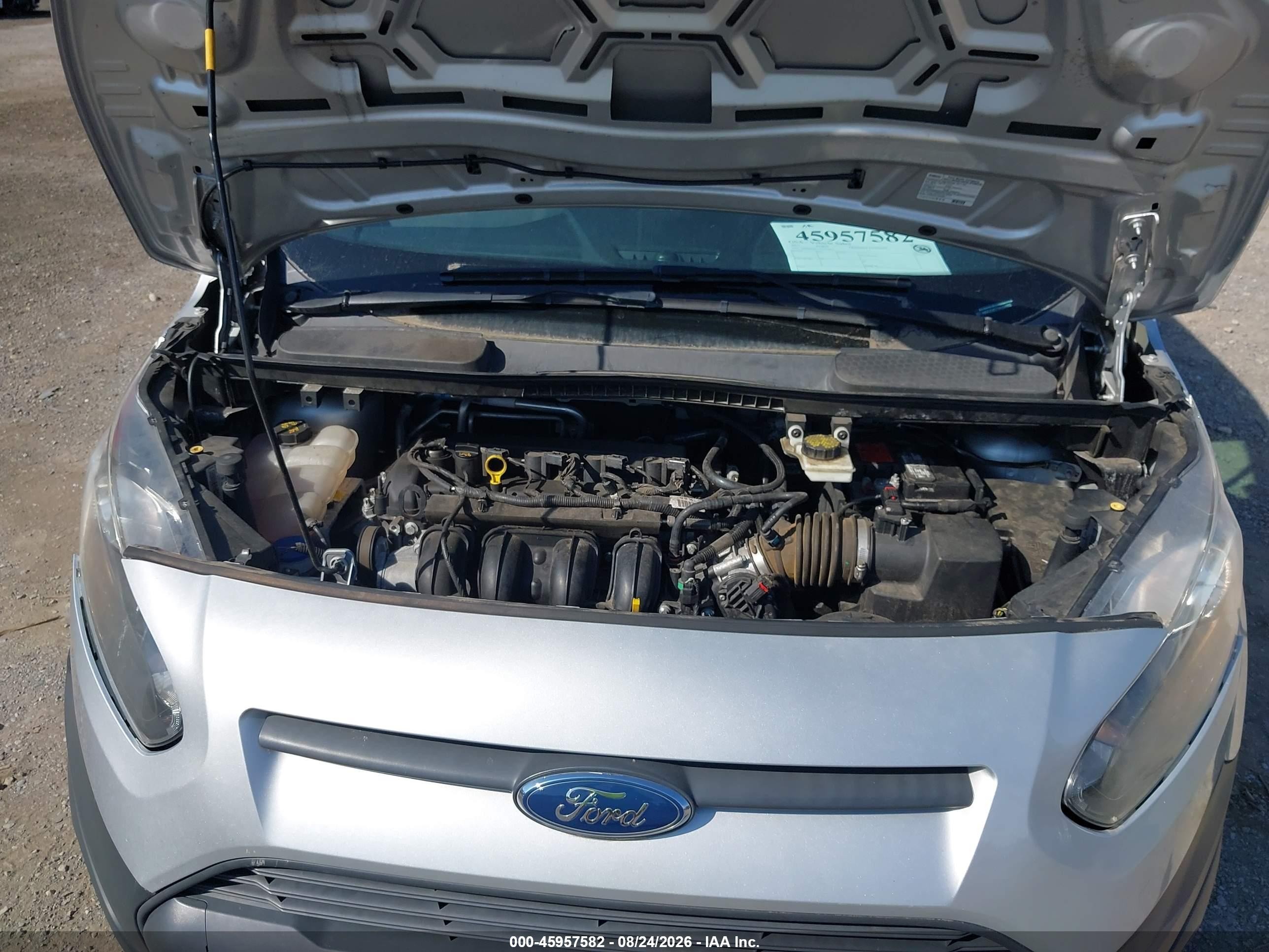 2017 Ford Transit Connect Xl Silver vin: NM0GE9E71H1294022