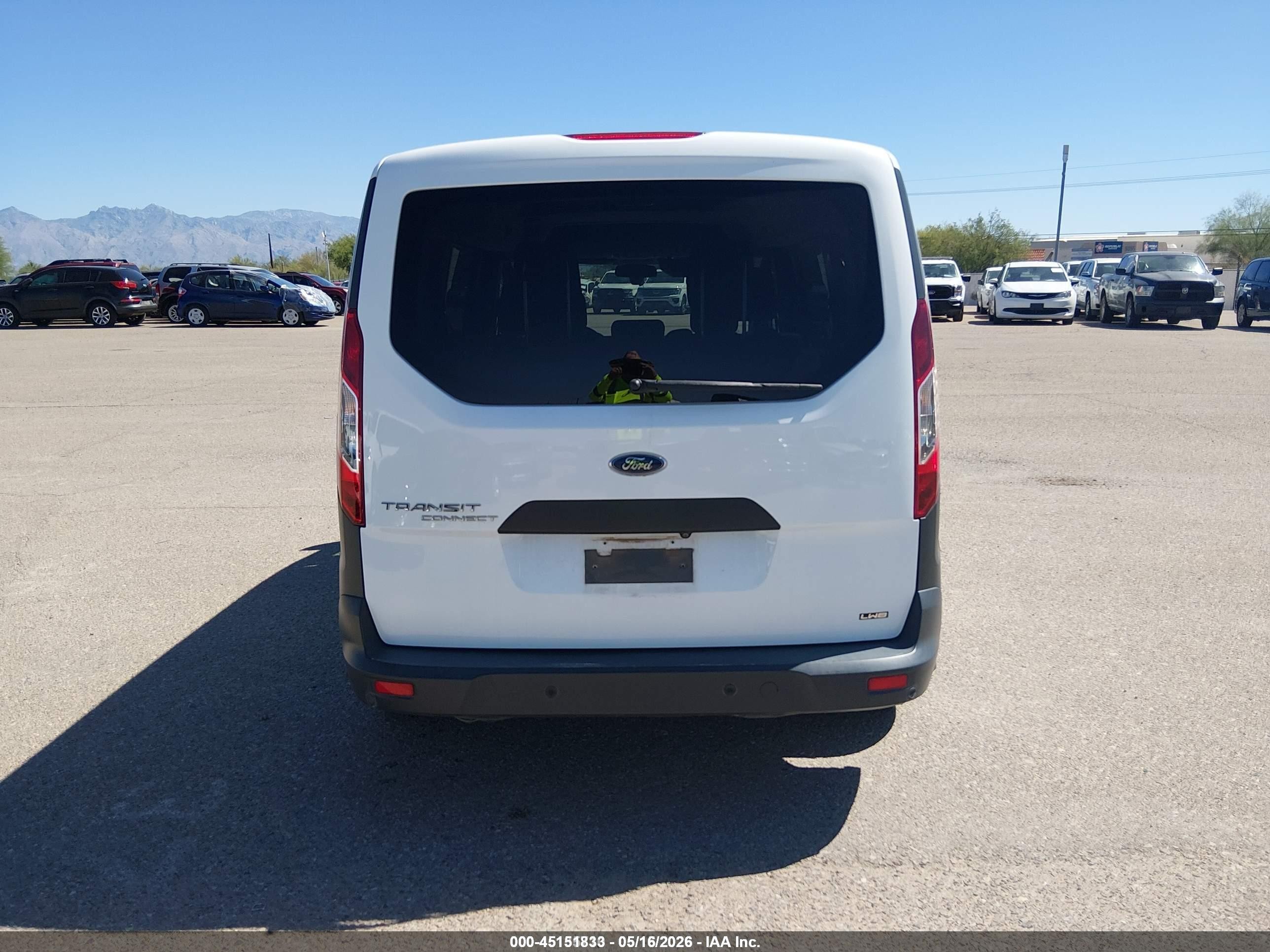 2018 Ford Transit Connect Xl White vin: NM0GE9E77J1344668