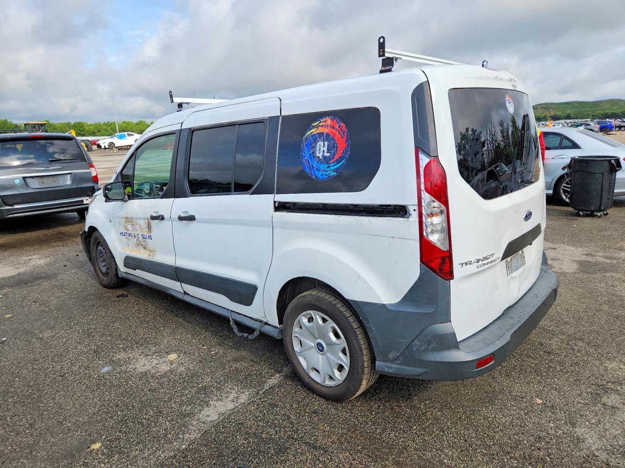 2015 Ford Transit Connect Xl Белый vin: NM0GE9E7XF1175172