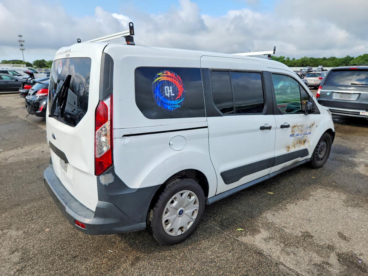 2015 Ford Transit Connect Xl Белый vin: NM0GE9E7XF1175172