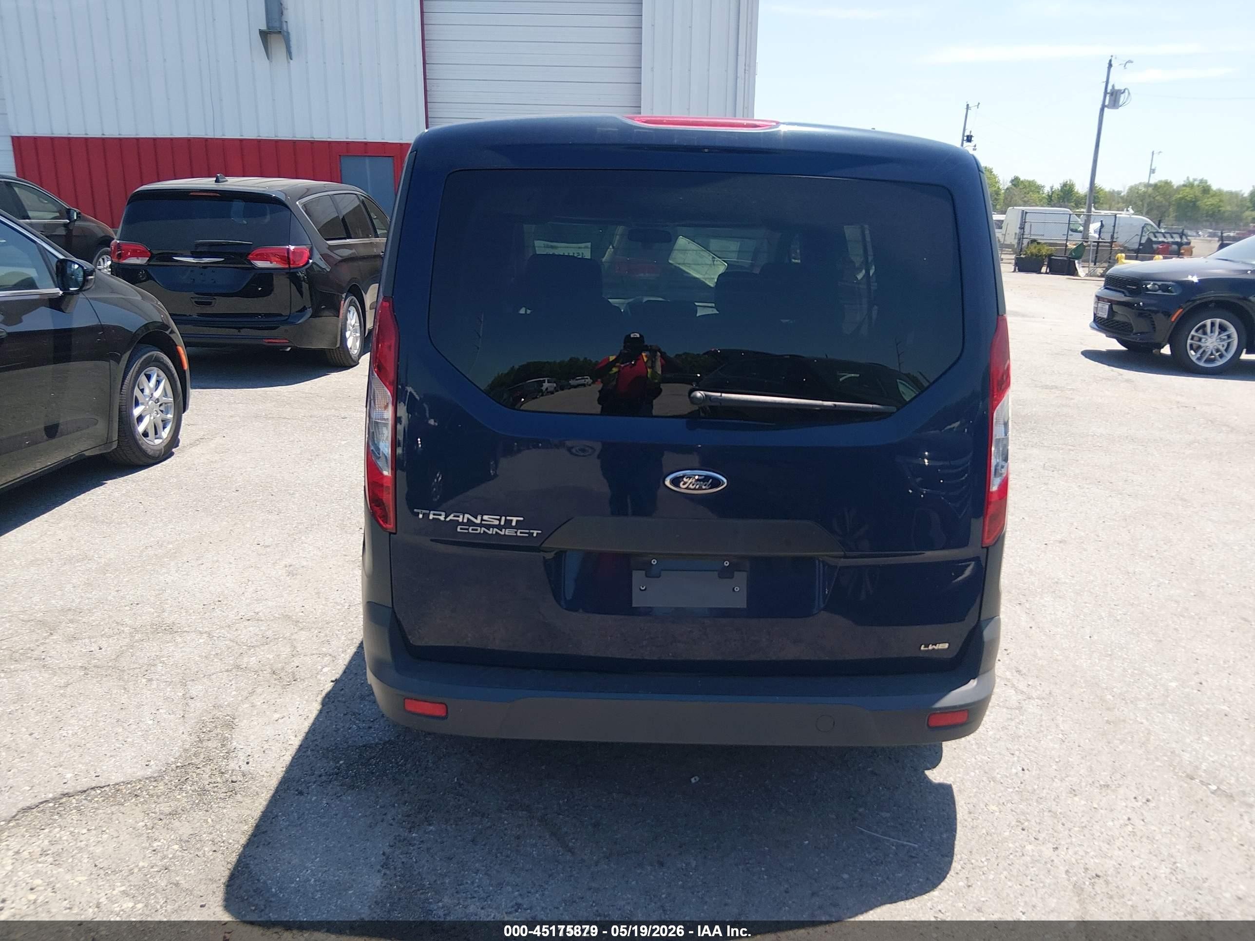 2016 Ford Transit Connect Xl Синий vin: NM0GE9E7XG1278156