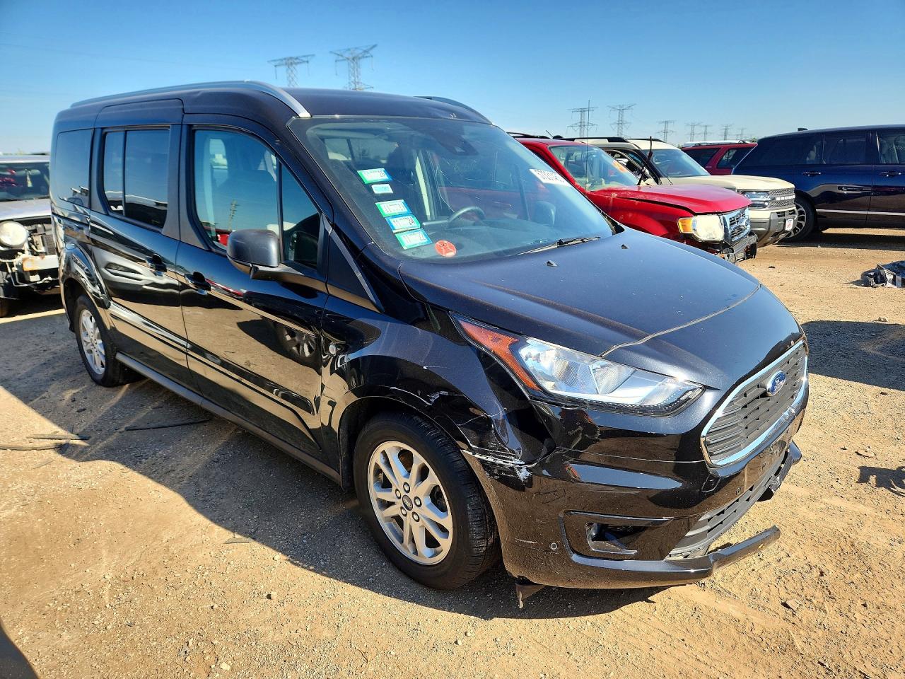 2021 Ford Transit Connect Xlt Черный vin: NM0GE9F22M1494131