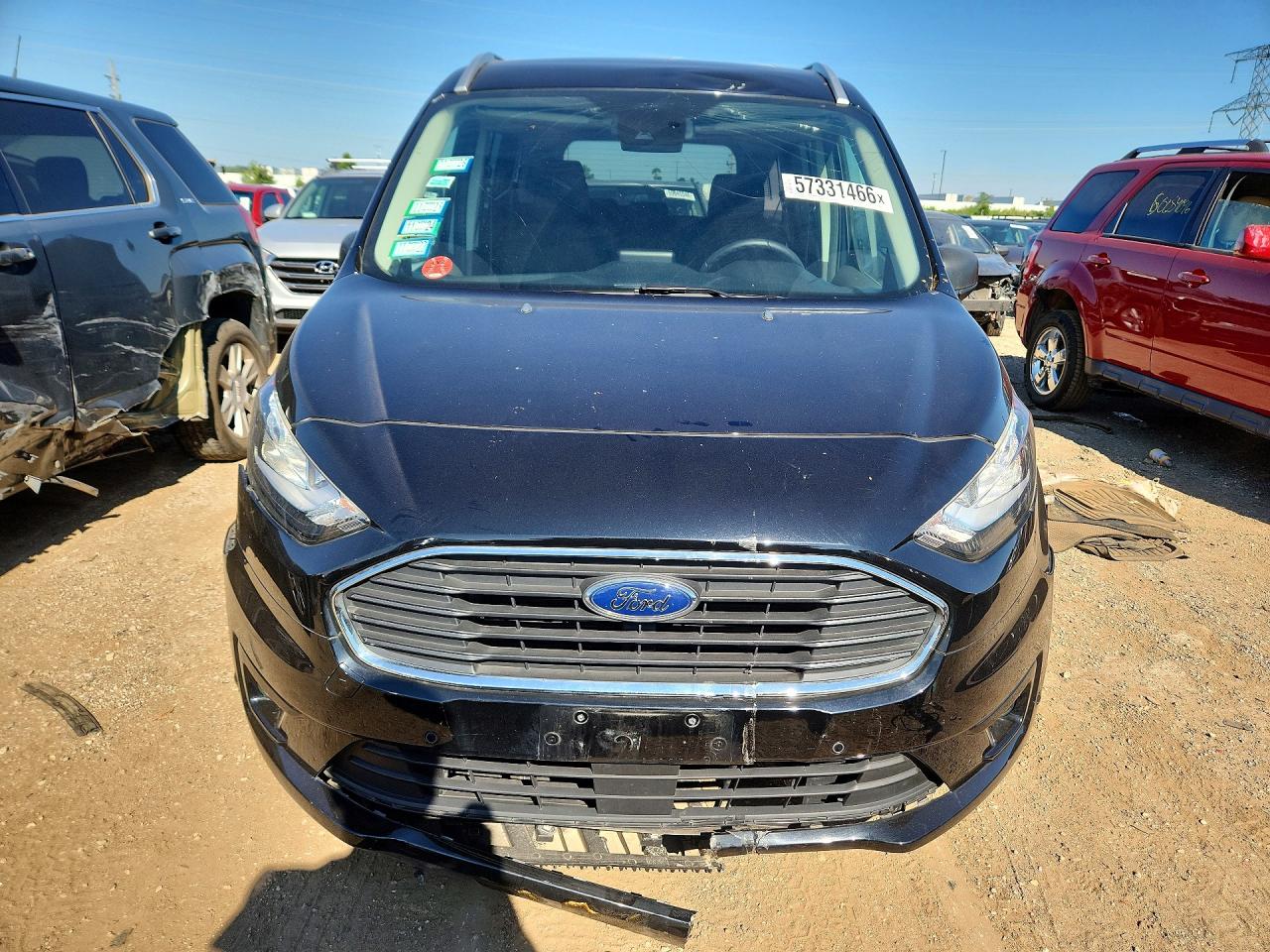 2021 Ford Transit Connect Xlt Черный vin: NM0GE9F22M1494131