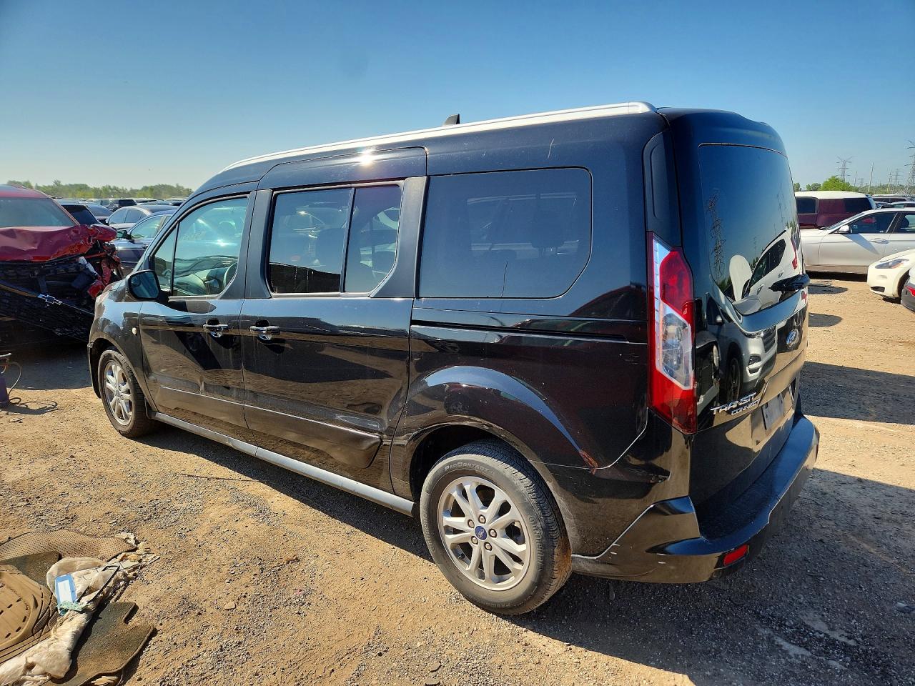 2021 Ford Transit Connect Xlt Черный vin: NM0GE9F22M1494131